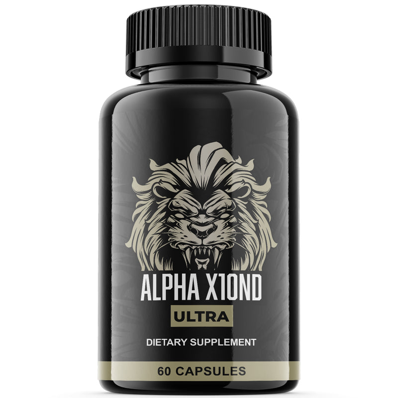 (1 Pack) Alpha X10ND Ultra - Dietary Supplement - 60 Capsules