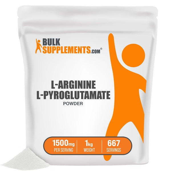 Bulksupplements.Com L-Arginine L-Pyroglutamate - Nitric Oxide Supplement - Blood Flow Supplement - Nitric Oxide Supplements for Men (1 Kilogram)