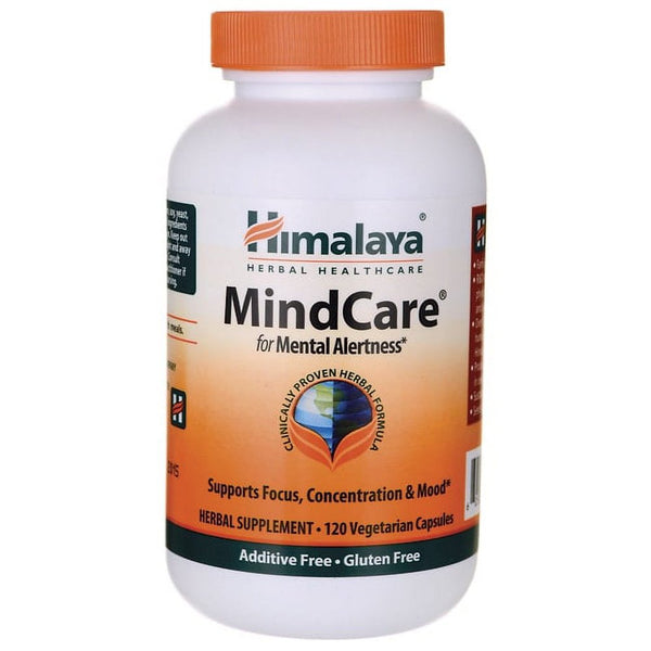 Himalaya Mindcare, Nootropic Brain Supplement Booster for Mental Sharpness, Focus, Memory, and Cognitive Wellness, 1170 Mg, 120 Capsules, 1 Month Supply