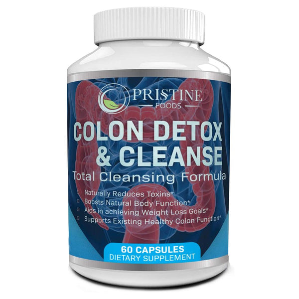 Complete Digestive Support: Colon Cleanse Capsules for Optimal Elimination and Gut Health, 60 Capsules