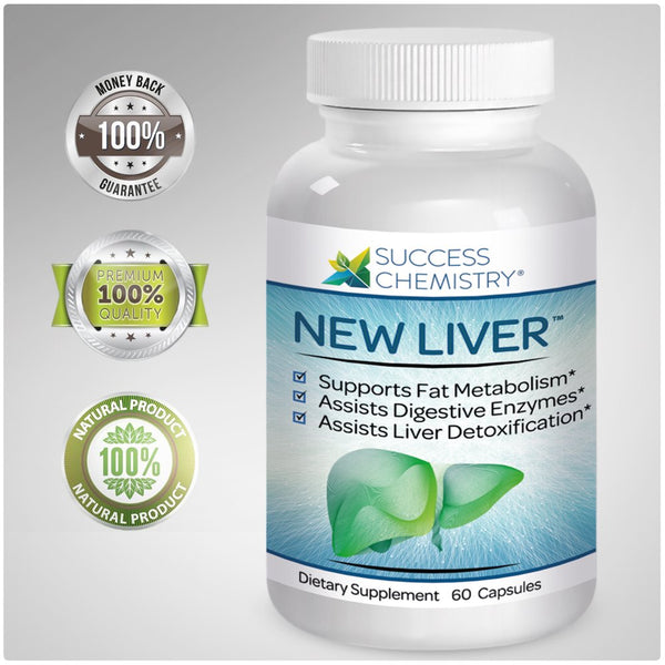 NEW LIVER | Liver Detox | Liver Cleanse Supplement by Success Chemistry®