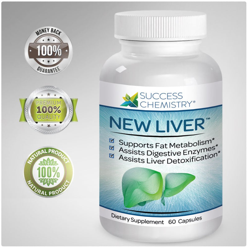 NEW LIVER | Liver Detox | Liver Cleanse Supplement by Success Chemistry®
