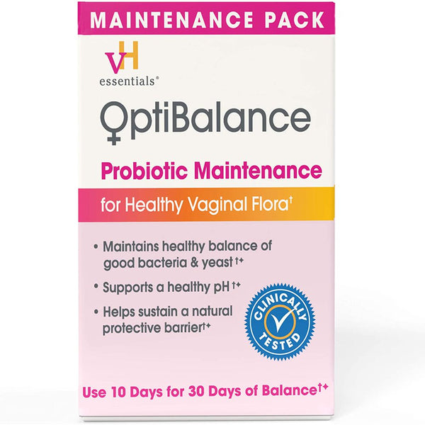 Vh Essentials Optibalance Women'S Probiotic Maintanance for Ph Balance and Vaginal Health - 10 Count