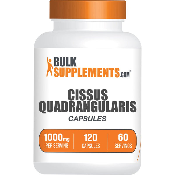 Bulksupplements.Com Cissus Quadrangularis Extract Capsules, 500Mg - Supports Joint Health (120 Gel Capsules - 60 Servings)