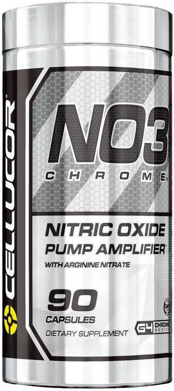 Cellucor, NO3 Chrome, Nitric Oxide Pump Amplifier, 90 Capsules
