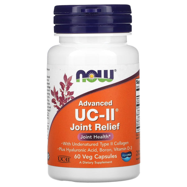 NOW Foods Advanced UC-II Joint Relief, 60 Veg Capsules