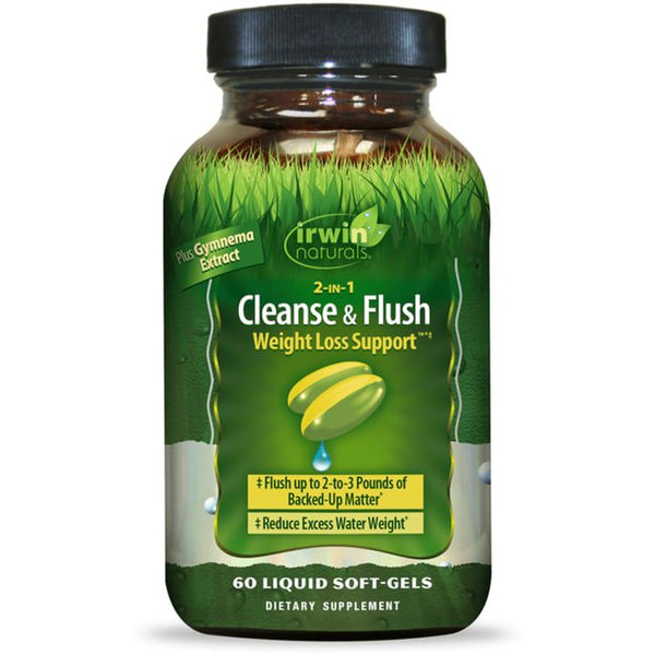 Irwin Naturals 2-IN-1 Cleanse & Flush Weight Loss Support