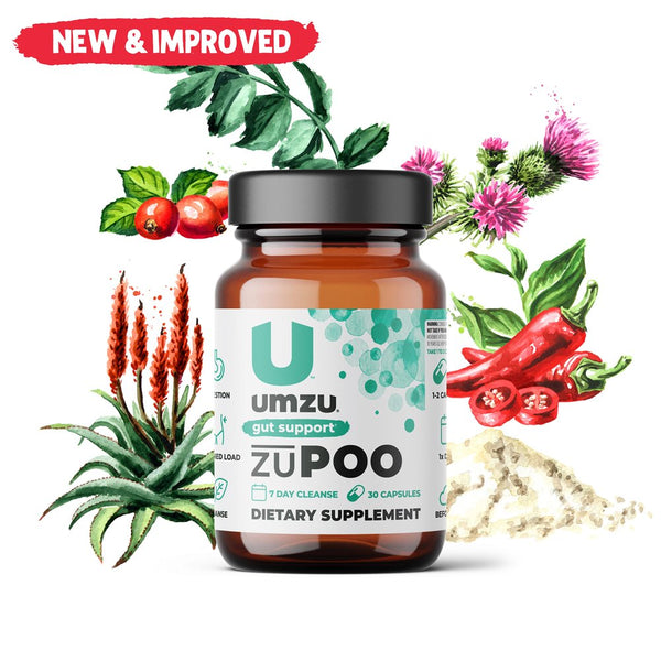 UMZU: Zupoo - Colon Cleanse & Gut Support Natural Supplement Capsules