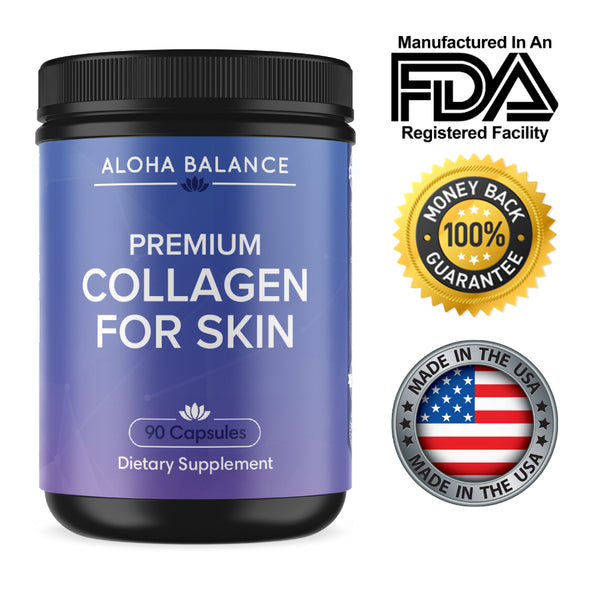 Premium Collagen - Full Spectrum - All in One Collagen Supplement by Aloha Balance