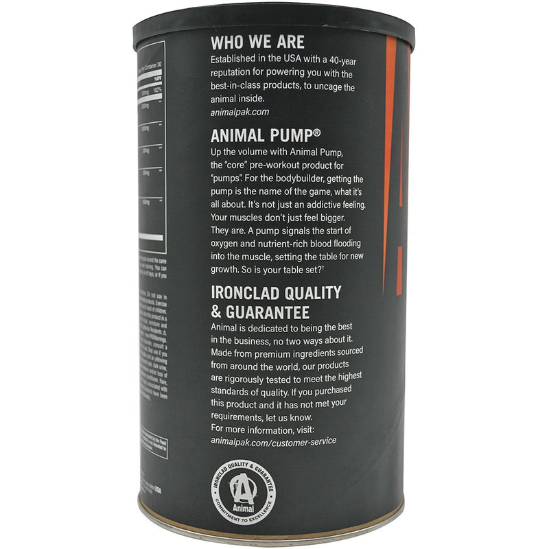 Universal Nutrition Animal Pump Dietary Supplement - 30 Packs