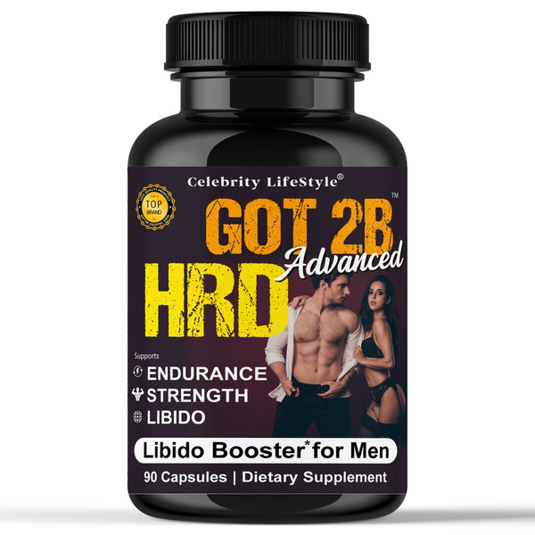 Got2Bhrd Male Testosterone Booster Vitamin Supplements, Male Energy Boosters, Libido Booster Pills 90 Count