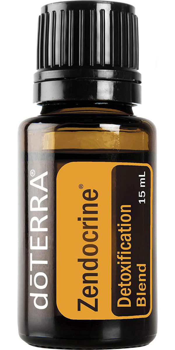 doTERRA - Zendocrine Essential Oil Detoxification Blend -Supports Healthy Liver Function, Elimination, Body System Purification and Detoxification; For Diffusion, Internal, or Topical Use - 15 mL
