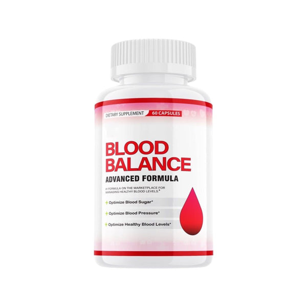 Blood Balance Advanced Formula Blood Sugar Supplement - 60 Capsules