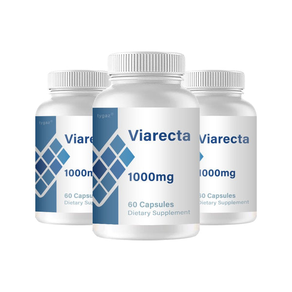 (3 Pack) Viarecta - Viarecta Performance Supplement for Men