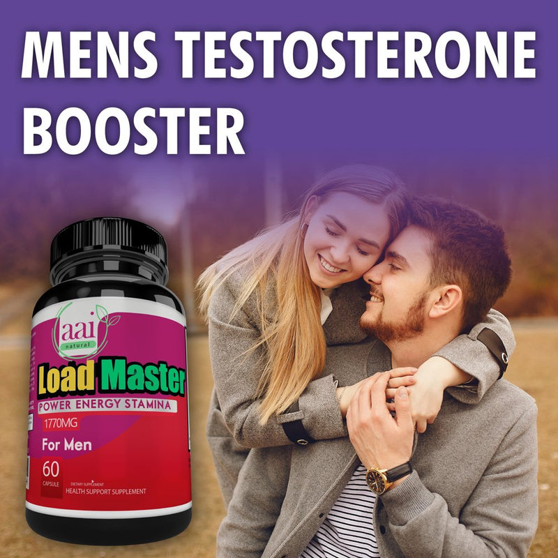 Loadmaster Testosterone Booster for Men, Libido Support & Performance 60 Pills