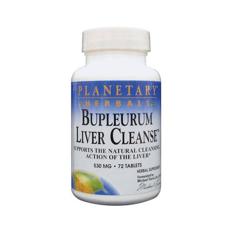 Planetary Ayurvedics Bupleurum Liver Cleanse 530 Mg 72 Tabs