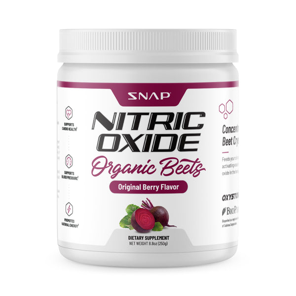Snap Supplements Organic Mixed Berry Beet Root Powder with Amino Acids, Cardio Health Support and Natural Energy, 250G