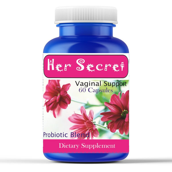 Her Secret Women Prebiotics 60 Pills Control Fishy Odor, Support Ph Balance 60 Capsules