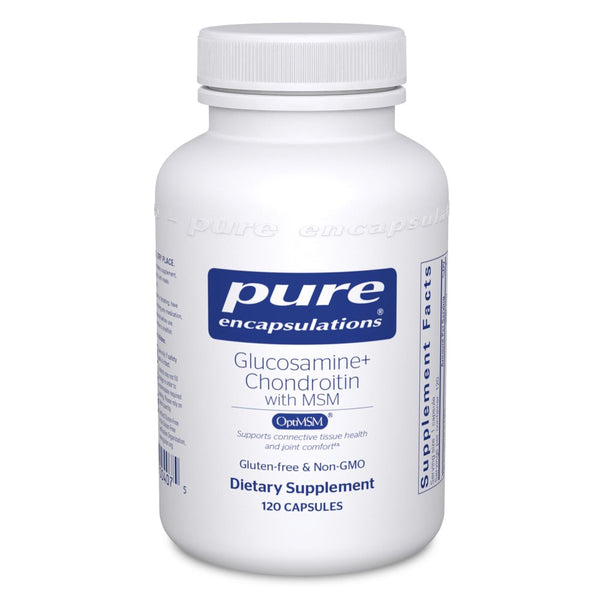 Pure Encapsulations Glucosamine Chondroitin with MSM | Supplement to Support Cartilage, Connective Tissue, and Joint Health* | 120 Capsules