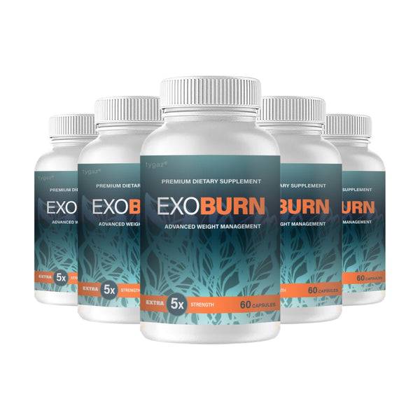 (5 Pack) Exoburn - Exoburn Premium Weight Management Capsules