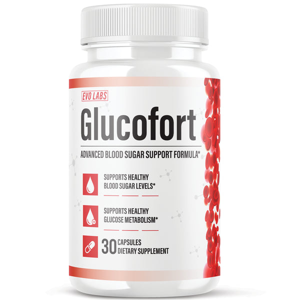 Glucofort Advanced Blood Sugar Support Formula Health & Wellness Dietary Supplement - 30 Ct