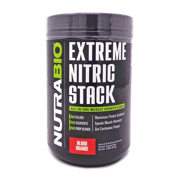 Nutrabio Extreme Nitric Stack Blood Orange - 30 Servings