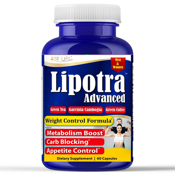 Lipotra Weight Loss Fat Burn Pills - Accelerate Fat Burning and Boost Metabolism | Natural and Effective Formula-60 Pills
