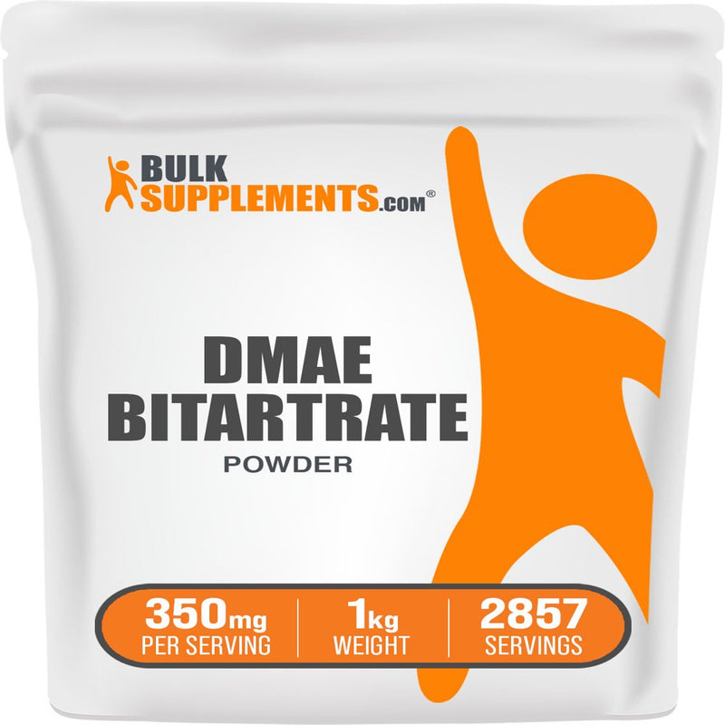 Bulksupplements.Com Dmae-Bitartrate Powder - Mental Focus Supplement - Nerve Support Supplement - Acetylcholine Supplements (1 Kilogram - 2.2 Lbs)