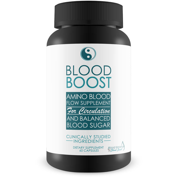 Blood Balance Blood Boost - Amino Acid Blood Flow Supplement for Circulation and Balanced Blood Sugar Support - Improve Blood Flow with L-Arginine - 60 Count