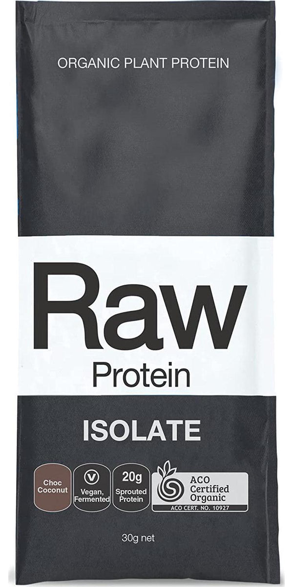 ia RAW Protein Isolate Choc Coconut, Choc Coconut 30 grams