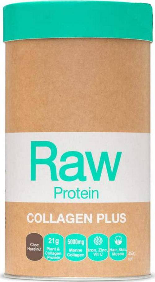 ia Raw Collagen Protein Plus Choc Hazelnut 450 g