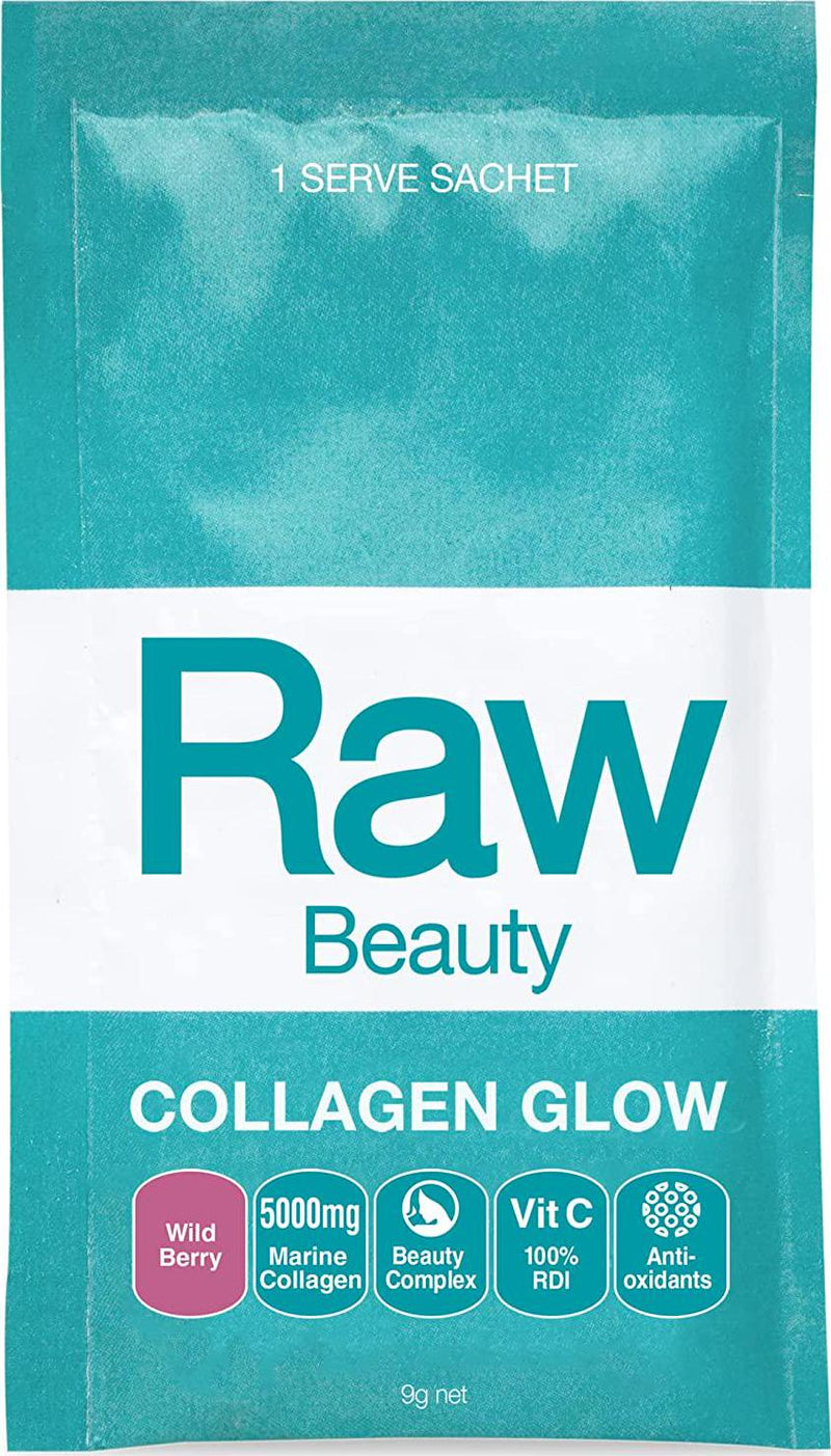ia Wild Berry Raw Beauty Collagen Glow Pack of 20