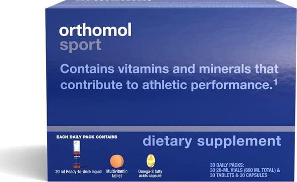 orthomol sport Trinkfläschchen/Tabletten/Kapseln, 30 pcs. Portions