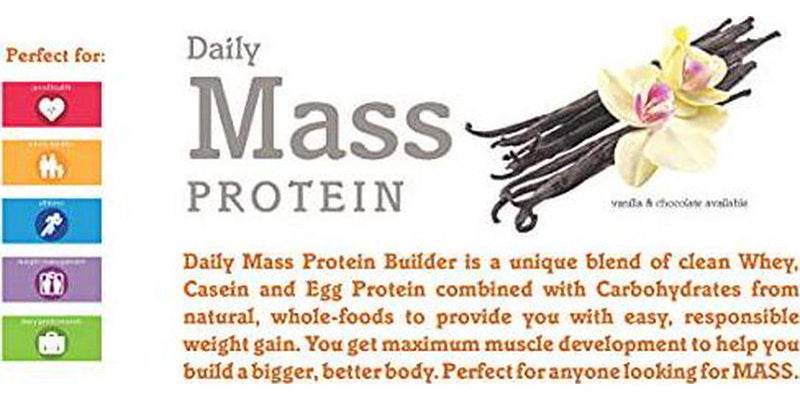 swiig Mass Builder Protein Powder, Chocolate, No GMO Ingredients, No Artificial Flavors, Colors or Sweeteners, No Fillers, Dietary Supplement, 3.3 Pound Bag