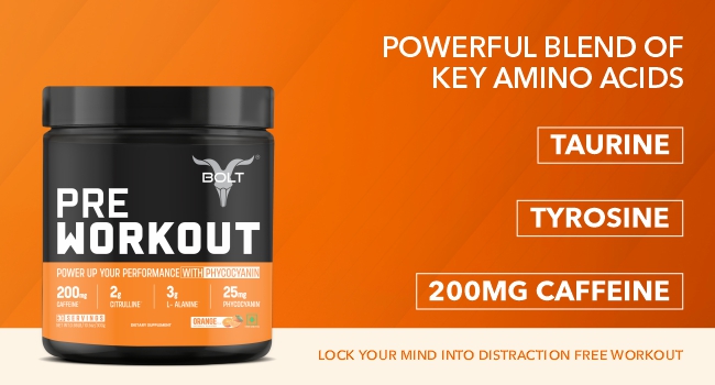 Bolt Pre Workout Supplement | Blue Berry Blast