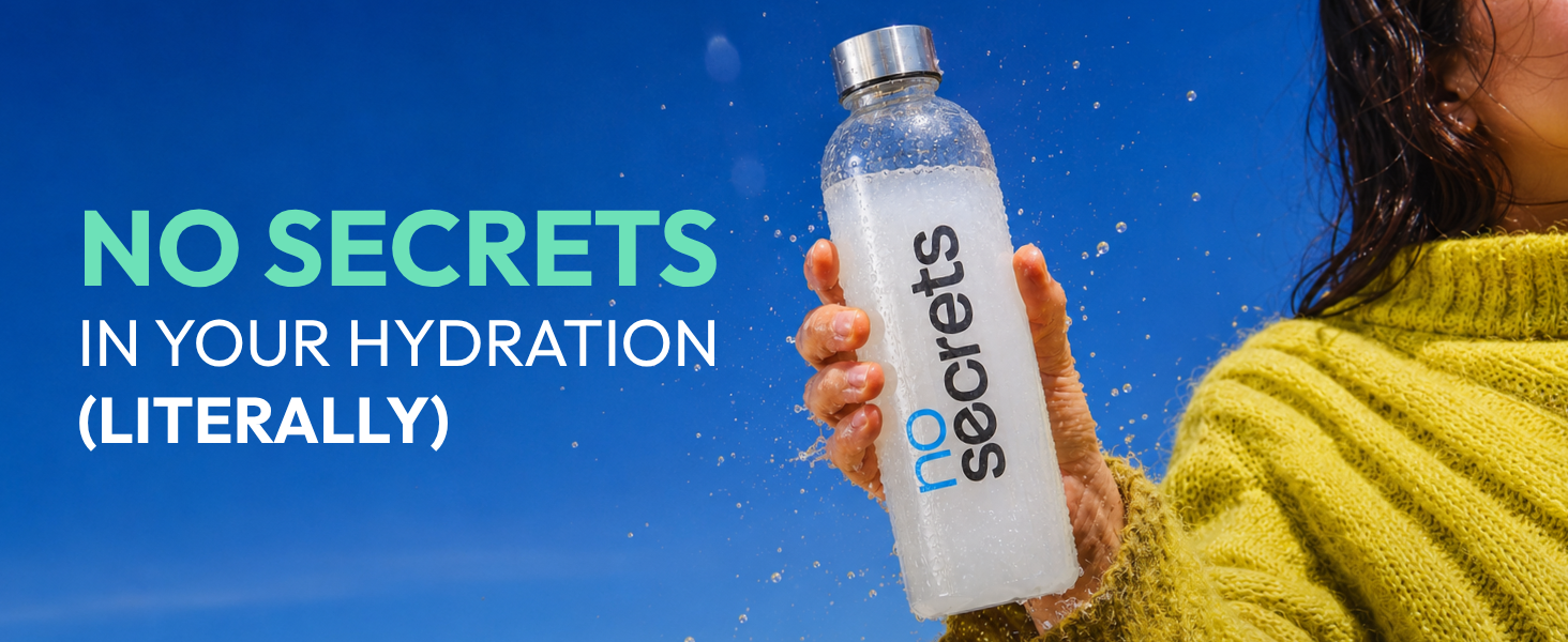 No SECRETS Perfect Hydration Duo – Lime, Orange & Pomegranate - Pack Of 2 (12 Sticks Each) | Electrolytes & antioxidants | Instant Hydration & Energy | Vegetarian | Daily Hydration & Recovery