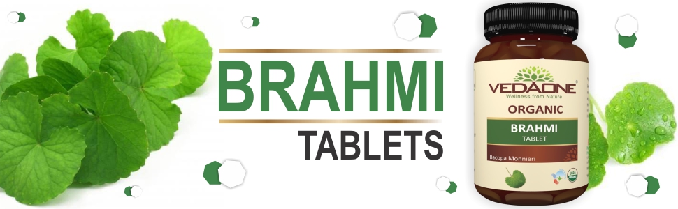 Brahmi (Gotu Kola/Centella Asiatica) Tablets 750mg (60 Count) | Natural Brain Booster for Memory, Focus & Mental Clarity | Ayurvedic Cognitive & Nervous System Support