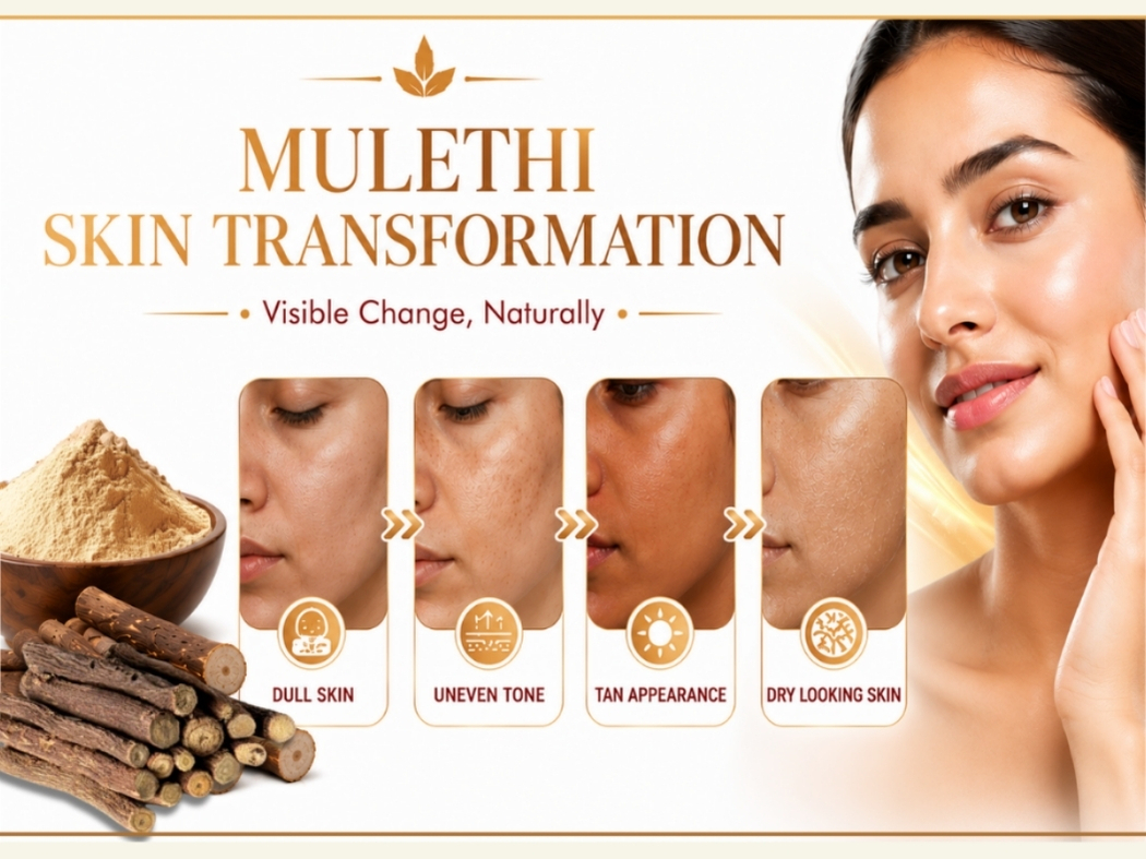 Havintha Natural Mulethi Powder for Skin Brightening & Hair Care | 100% Pure Licorice Root Powder for Glowing Skin, Anti-Acne & Dandruff Control | Herbal Face Pack & Hair Pack for Men & Women – 250 gm
