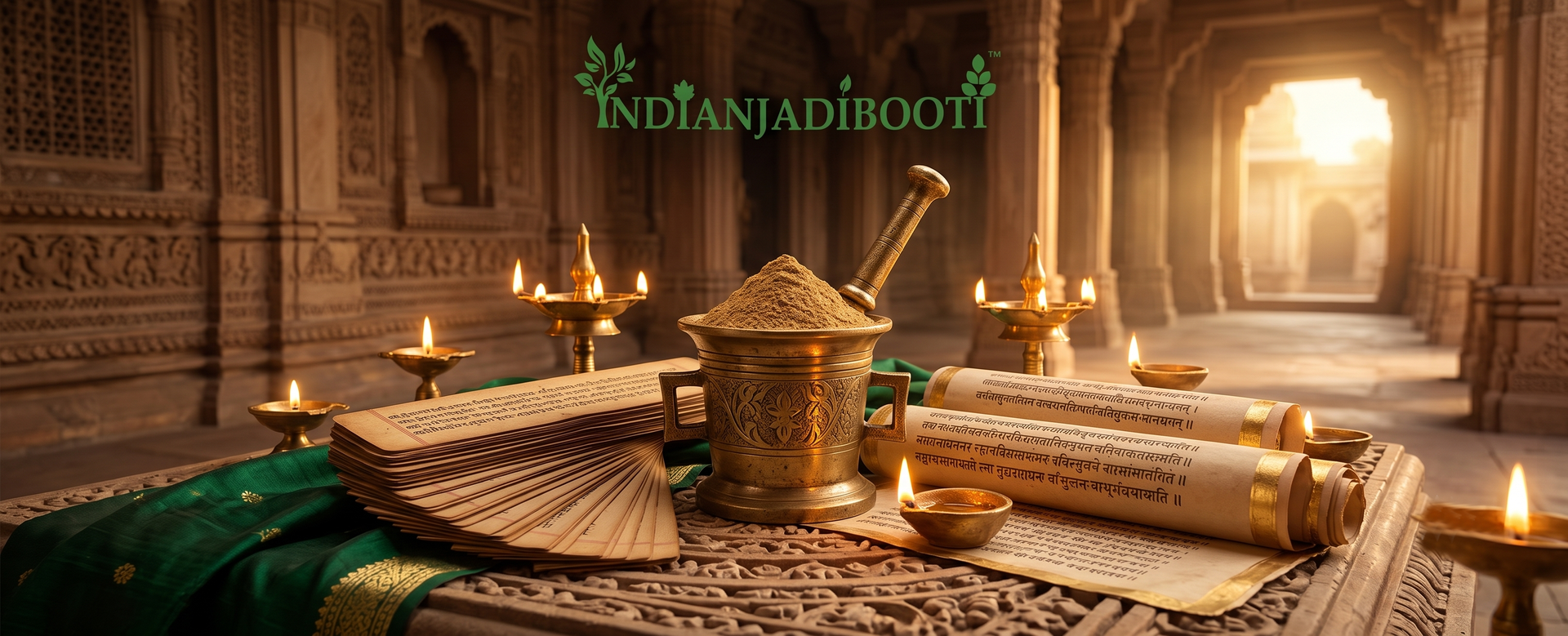 IndianJadiBooti Pure Hadjod Powder (Cissus Quadrangularis) | Traditional Botanical for Structural Harmony, Skeletal Resilience & Vata Balance - 250g Pack