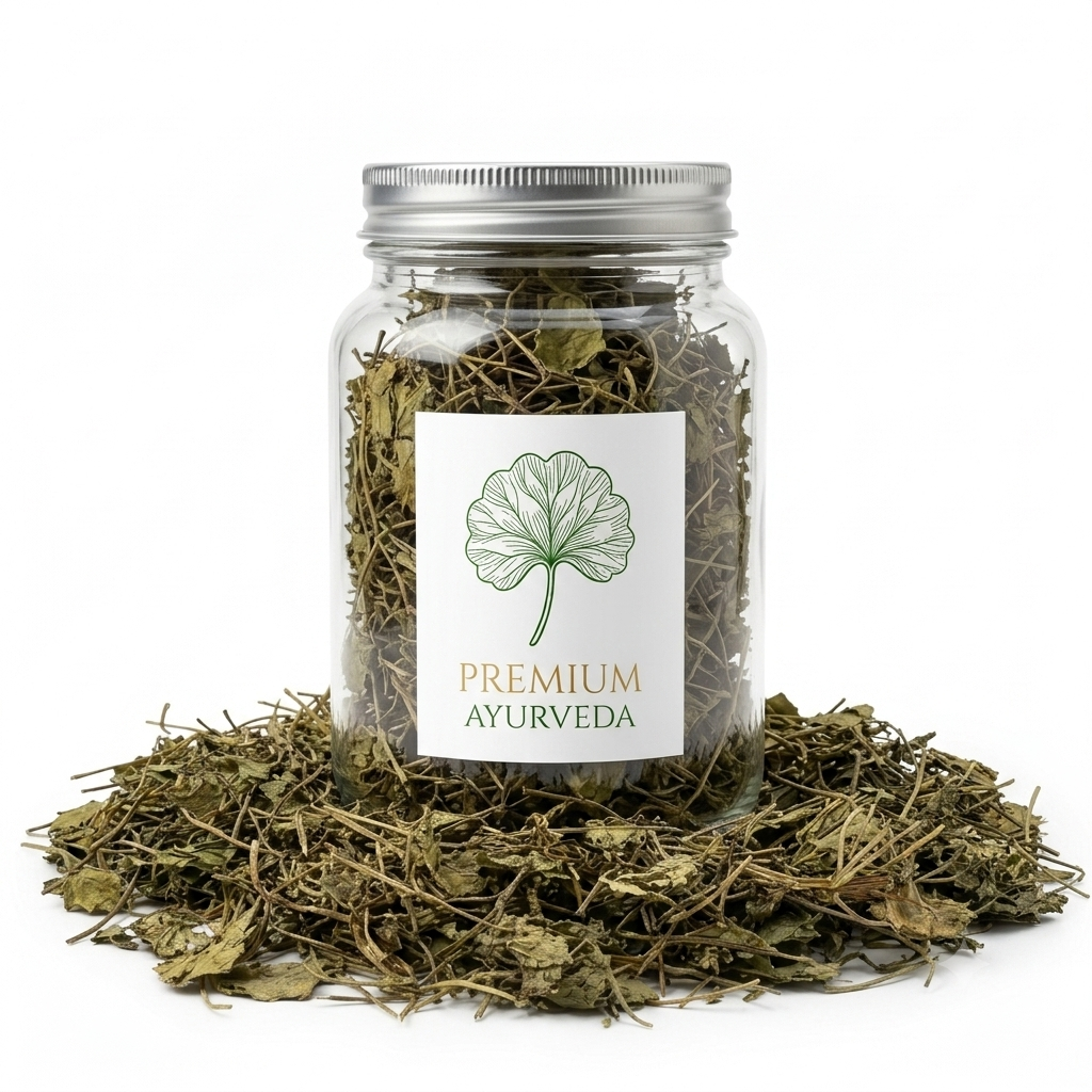 100% natural Brahmi Leaves 100g | Natural Sun-Dried Bacopa Monnieri | For Calm Herbal Tea, Ayurveda and DIY Use (Pack of 1)