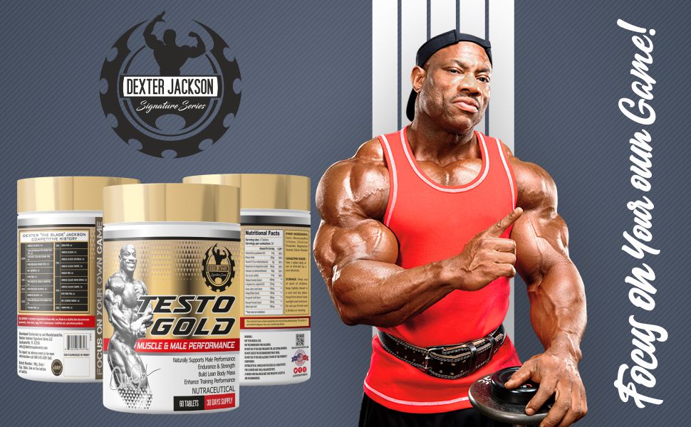 Dexter Jackson Testro Gold | 60 Tablets, 30 Days Supply