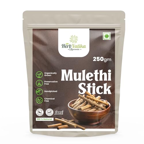 Herbal Supplemtent for Overall Wellness (250 g (Pack of 1), Mulethi Stick)
