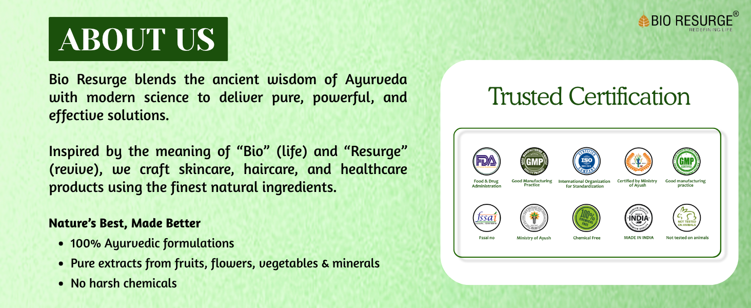 BIO RESURGE Gurmar Tablets 750mg – 120 Tablets | Gymnema Sylvestre 100% Ayurvedic & AYUSH Certified | Supports Blood Sugar, Reduces Sugar Cravings, Boosts Good Cholesterol & Heart Health | Pure Natural Leaves(Pack Of 2)