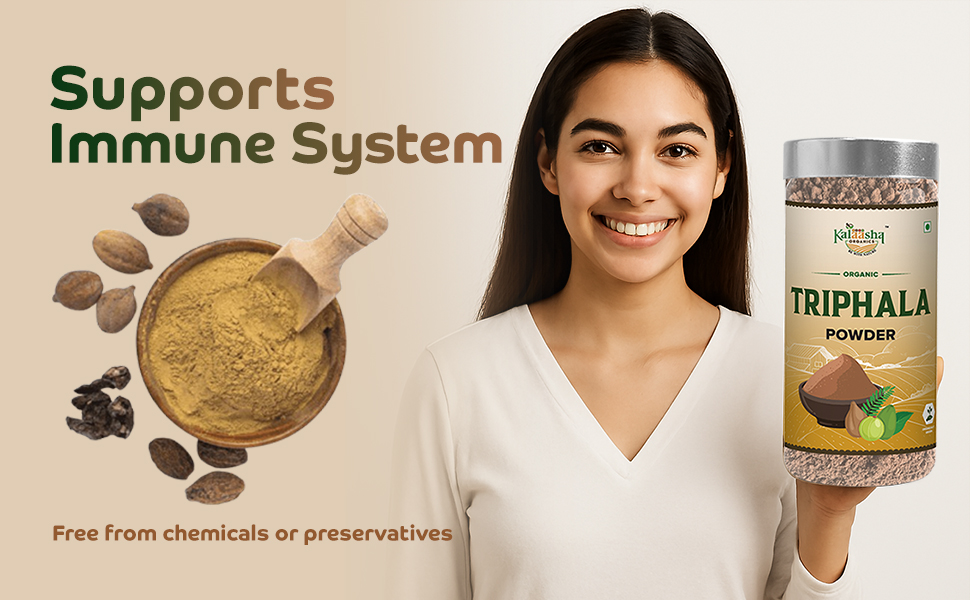 Organic Triphala Powder Ayurvedic Digestive Churan 260gm