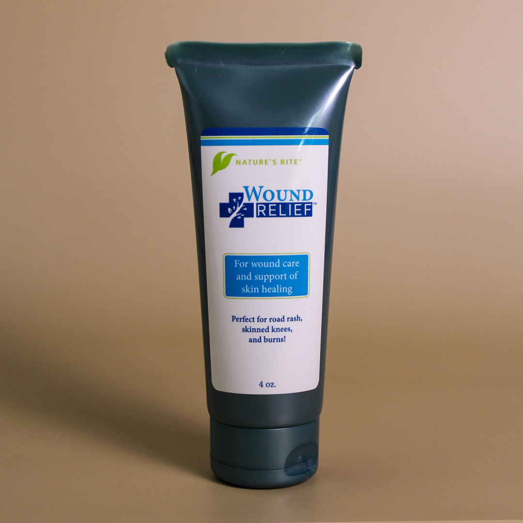 Nature's Rite Colloidal Silver - Wound Relief, Healing Oitment, Fast Acting Wound Healing Gel, Natural Formula with Silver Colloid and Aloe Vera