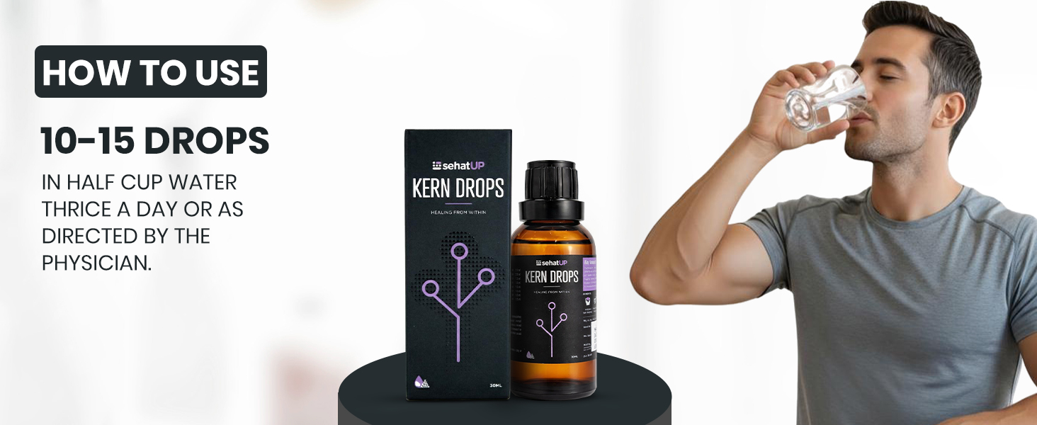 Kern Drops 30ml | Homeopathic Vitality | Male Wellness Support