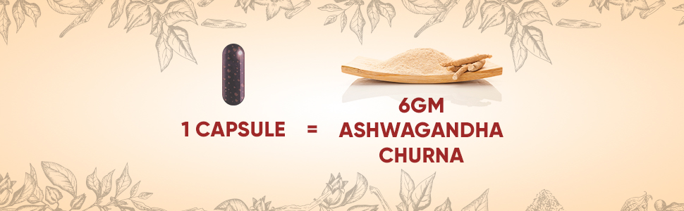 Dabur Stresscom Ashwagandha - 120 Caps (10 Caps X 12 Strips)