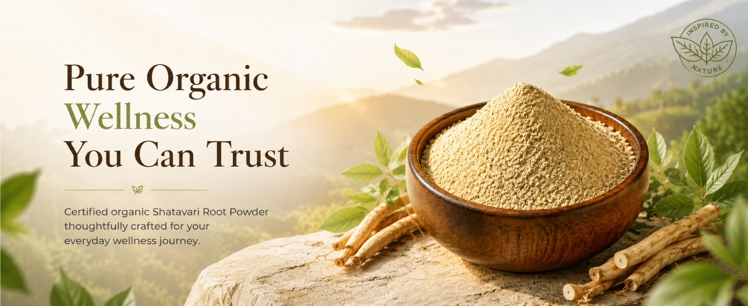CARMEL ORGANICS Shatavari Root Powder 100 Grams