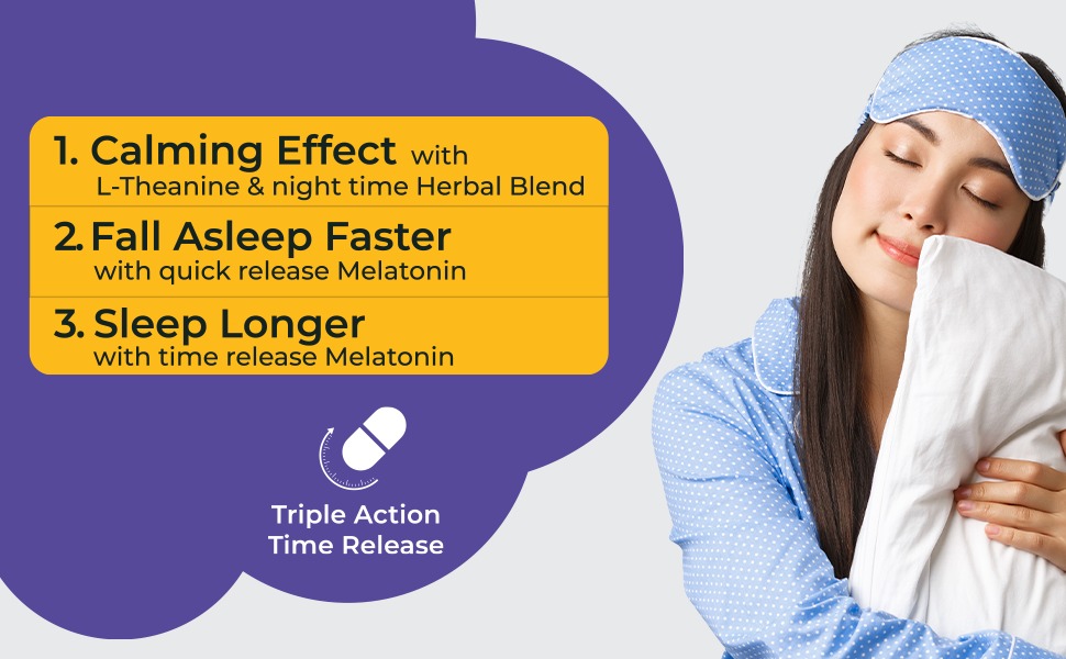 Rooted Active's Sleep Better - Melatonin 5 mg with Reishi Mushroom, Magnesium, Valerian, L-Theanine, Passion Flower for Restful Deep Sleeps | Sleep Supplement | 60 Days Supply | Non-Habit Forming