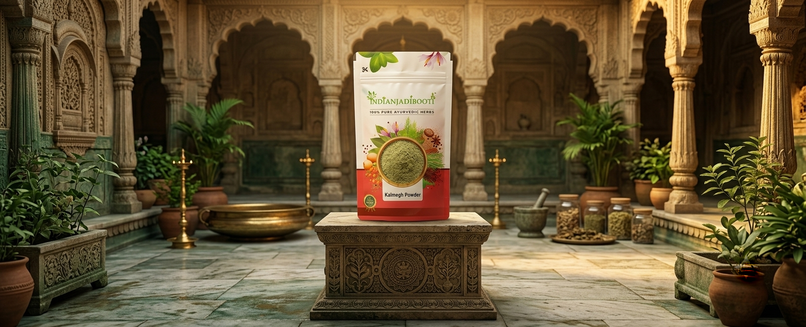 IndianJadiBooti Pure Kalmegh Powder (Andrographis Paniculata) | Traditional Botanical for Liver Harmony, Systemic Detox & Holistic Immunity | 250 Grams